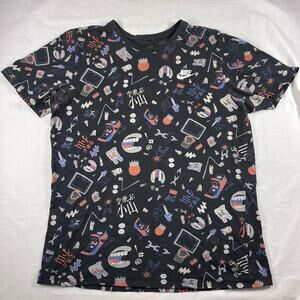 Sir Charles Barkley Vintage 90s Nike Force Mens Large All Over Graphic T Shirt